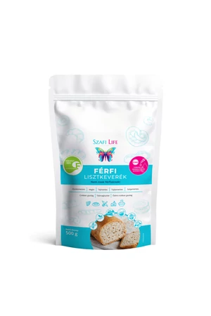 Szafi Life Férfi lisztkeverék (gluténmentes) 500g Szafi Life Férfi lisztkeverék (gluténmentes) 500g