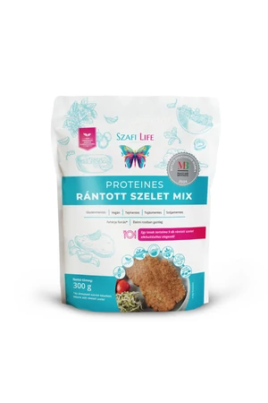 Szafi Life Proteines rántott szelet mix (gluténmentes) 300g