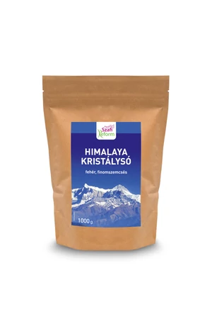 Szafi Reform Himalaya kristálysó, fehér, finomszemcsés 1000 g (gluténmentes)