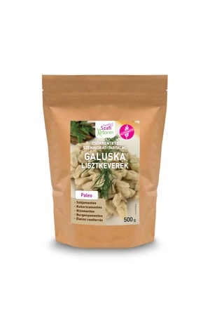 Szafi Reform gluténmentes, csökkentett szénhidrát-tartalmú galuska és házi tészta lisztkeverék (Paleo) 500 g Szafi Reform gluténmentes, csökkentett szénhidrát-tartalmú galuska és házi tészta lisztkeverék (Paleo) 500 g