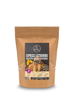 Szafi Free EXPRESSZ lisztkeverék kelesztés nélküli tésztákhoz 1000 g (gluténmentes, tejmentes, tojásmentes, szójamentes, vegán) Szafi Free EXPRESSZ lisztkeverék kelesztés nélküli tésztákhoz 1000 g (gluténmentes, tejmentes, tojásmentes, szójamentes, vegán)