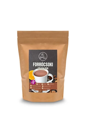 Szafi Free Forrócsoki ízű italpor (gluténmentes, tejmentes, hozzáadott cukortól mentes) 250 g Szafi Free Forrócsoki ízű italpor (gluténmentes, tejmentes, hozzáadott cukortól mentes) 250 g