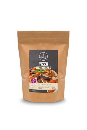 Szafi Free Pizza lisztkeverék 1000 g (gluténmentes, tejmentes, tojásmentes, maglisztmentes, zsírszegény, vegán) Szafi Free Pizza lisztkeverék 1000 g (gluténmentes, tejmentes, tojásmentes, maglisztmentes, zsírszegény, vegán)