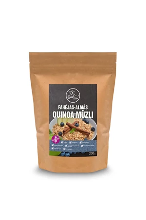 Szafi Free Fahéjas-almás quinoa müzli (gluténmentes, tejmentes, szójamentes) 200 g Szafi Free Fahéjas-almás quinoa müzli (gluténmentes, tejmentes, szójamentes) 200 g