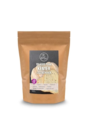 Szafi Free Világos puha kenyér lisztkeverék 500 g (gluténmentes, tejmentes, tojásmentes, maglisztmentes, élesztőmentes, szójamentes, kukoricamentes) Szafi Free Világos puha kenyér lisztkeverék 500 g (gluténmentes, tejmentes, tojásmentes, maglisztmentes, élesztőmentes, szójamentes, kukoricamentes)