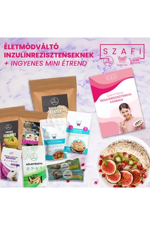 Szafi inzulinrezisztencia csomag gluténmentes termékekkel