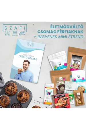 Szafi férfi csomag gluténmentes termékekkel
