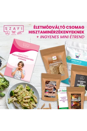 Szafi hisztaminérzékenység csomag gluténmentes termékekkel