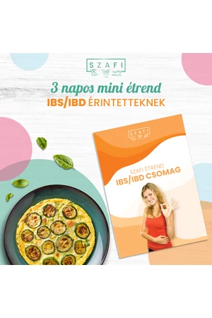 Szafi 3 napos IBS/IBD étrend