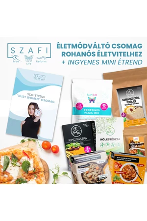 Szafi Busy Woman (rohanós) csomag gluténmentes termékekkel