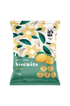 It's us Vaníliás omlós keksz 150g (gluténmentes)