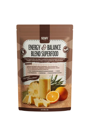Szafi Life Energy &amp; Balance Blend superfood italpor – gluténmentes