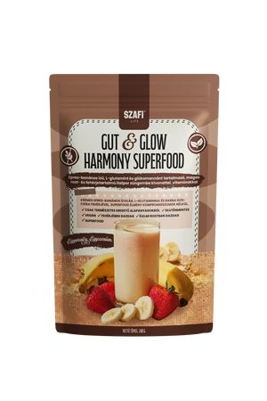 Szafi Life Gut &amp; Glow Harmony superfood italpor – gluténmentes