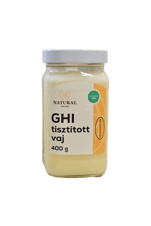 Natural Jihlava ghí tisztított vaj 400g Natural Jihlava ghí tisztított vaj 400g