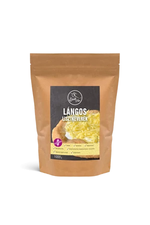 Szafi Free Lángos lisztkeverék 1000 g (gluténmentes, tejmentes, tojásmentes, maglisztmentes, élesztőmentes, vegán)