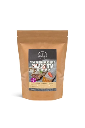 Szafi Free tekerhető Hajdinás Palacsinta lisztkeverék 1000 g (gluténmentes, tejmentes, tojásmentes, maglisztmentes, vegán)