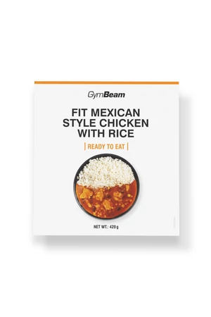 GymBeam RTE mexikói csirkés rizs 420g
