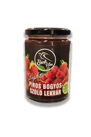 Szafi Free Piros bogyós-szőlő lekvár 350 g (gluténmentes) Szafi Free Piros bogyós-szőlő lekvár 350 g (gluténmentes)