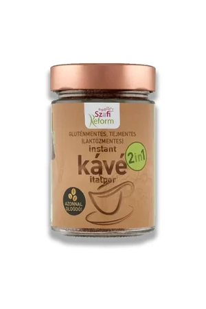 Szafi Reform (gluténmentes, tejmentes, laktózmentes, paleo, vegán) 2in1 kávé italpor 150 g
