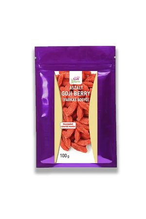 Szafi Reform Aszalt Goji berry (hozzáadott cukortól mentes) 100 g