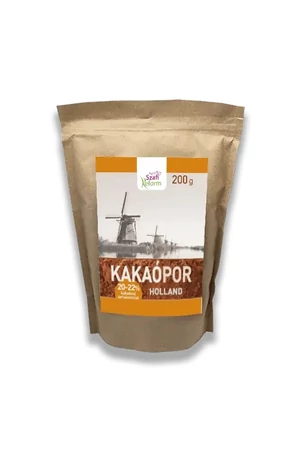 Szafi Reform Holland kakaópor (20-22% kakaóvaj tartalom) 200 g (gluténmentes)