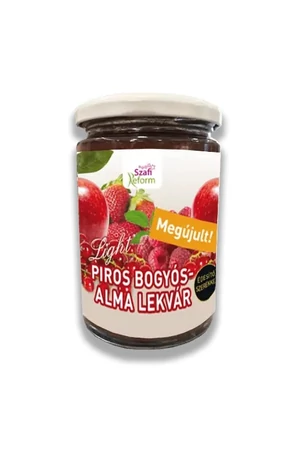 Szafi Reform Piros bogyós-alma lekvár 350 g (gluténmentes)