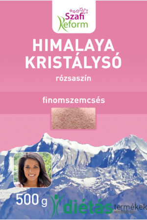 Szafi Reform Himalaya kristálysó, rózsaszín, finomszemcsés 500 g