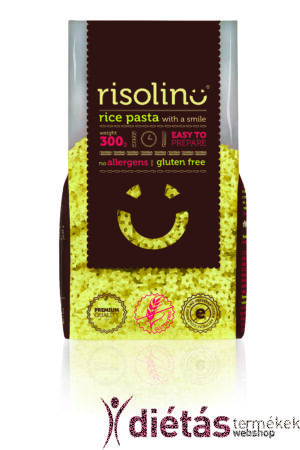 Risolino gluténmentes rizstészta Csillag levestészta 300 g