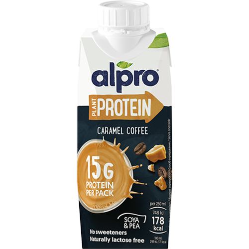 Alpro Protein ital karamell-kávé, 250ml 