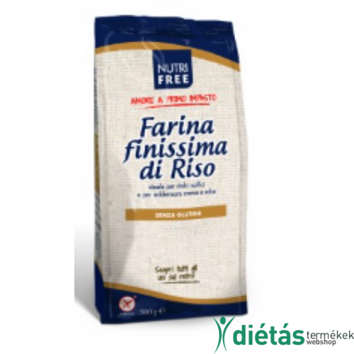 Nutri Free finom őrlésű rizsliszt 500 g
