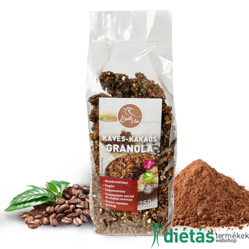 Szafi Free Kávés-kakaós granola (gluténmentes) 250g