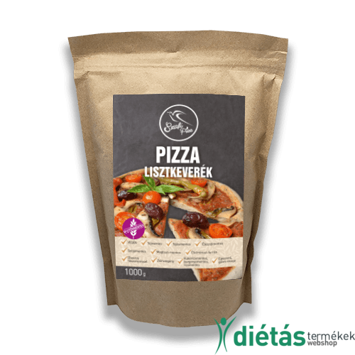 Szafi Free Pizza lisztkeverék 1000 g (gluténmentes, tejmentes, tojásmentes, maglisztmentes, zsírszegény, vegán)