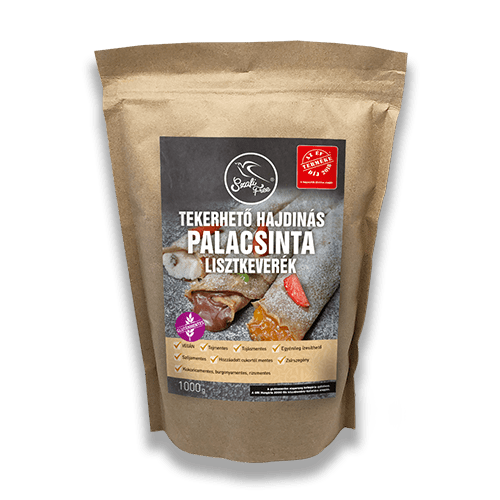 Szafi Free tekerhető Hajdinás Palacsinta lisztkeverék 1000 g (gluténmentes, tejmentes, tojásmentes, maglisztmentes, vegán)