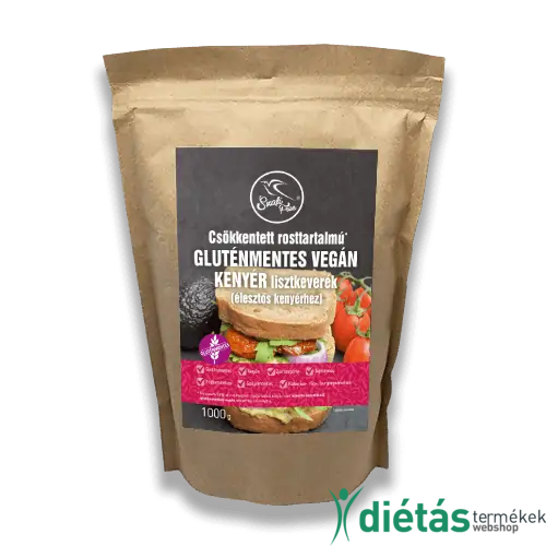 Szafi Free csökkentett rosttartalmú gluténmentes vegán kenyér lisztkeverék (élesztős kenyérhez) 1000 g