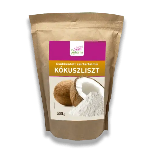 Szafi Reform csökkentett zsírtartalmú kókuszliszt 500 g