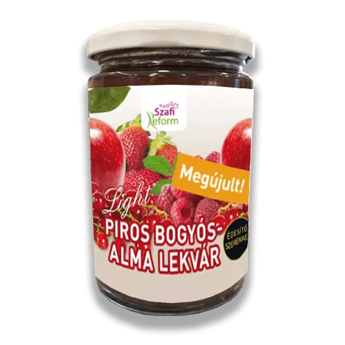 Szafi Reform Piros bogyós-alma lekvár 350 g