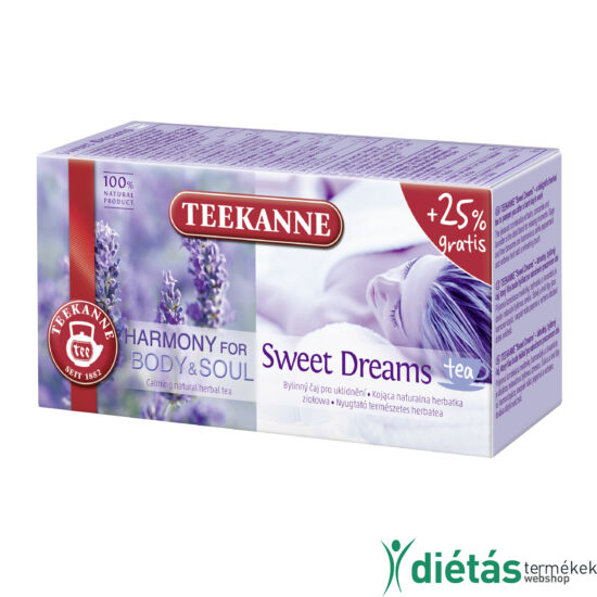 Teekanne Natural Herbal Tea Sweet Dreams tea új kiszerelés 34g