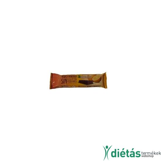 Torras Stevia Narancsos hozzáadott cukormentes étcsokoládé (gluténmentes, tejmentes) 35g