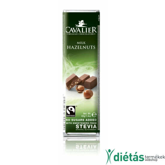 Cavalier mogyoródarabos tejcsokoládé 40 g