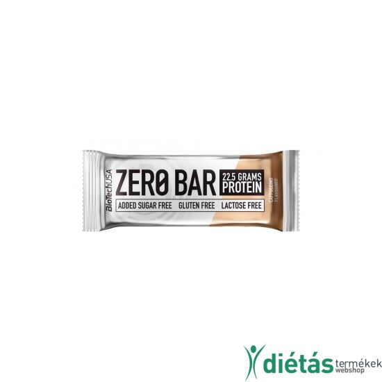 ZeroBar fehérjeszelet cappuccino 50 g  