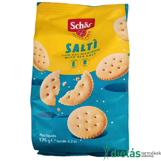 Schär Salti - gluténmentes, laktózmentes sós kréker 175 g