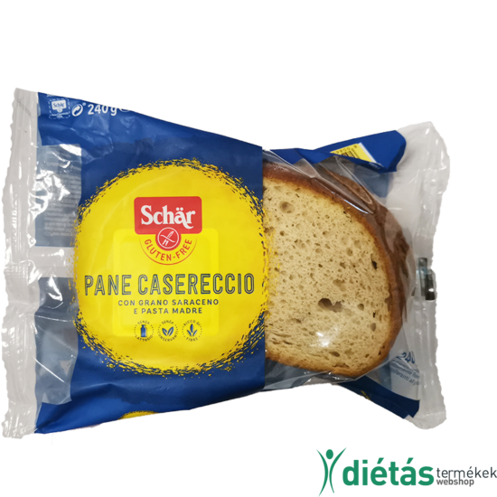 Schär Pane Casereccio kenyér (gluténmentes, tejmentes, tojásmentes) 240 g