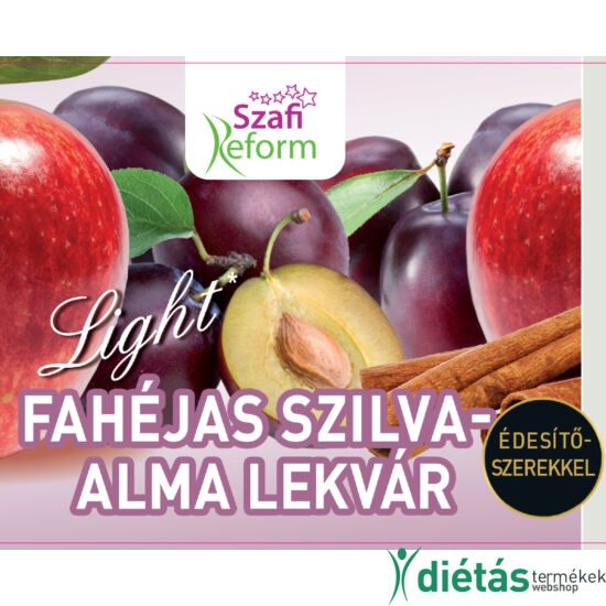 Szafi Reform Fahéjas szilva-alma lekvár 350 g