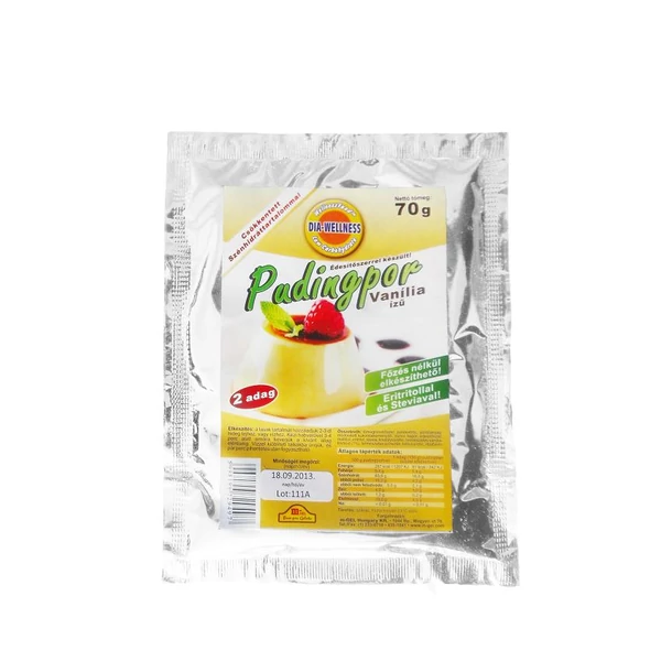 Dia-Wellness Vaníliás hideg puding 70 g