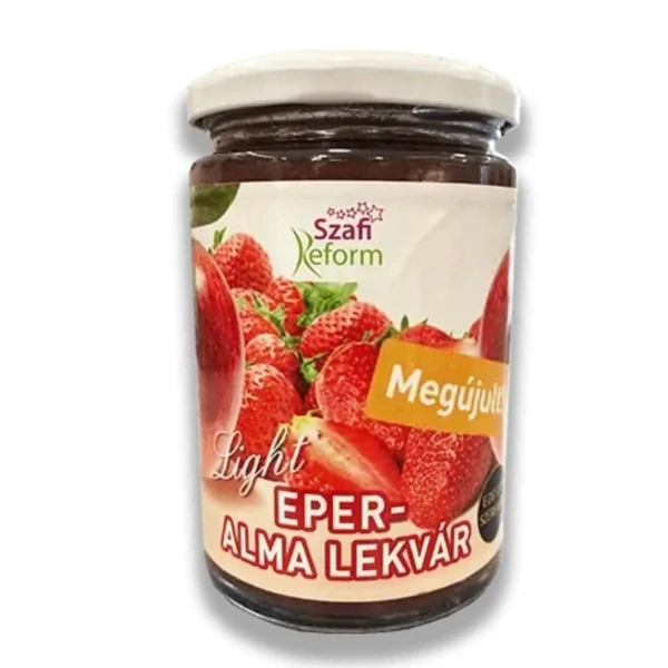 Szafi Reform Eper-alma lekvár 350 g (gluténmentes)