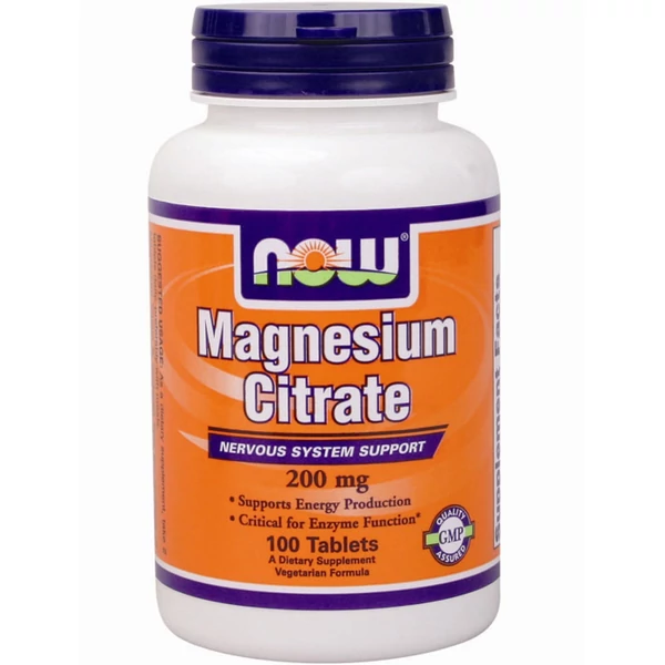 Now Magnézium citrate tabletta 100db