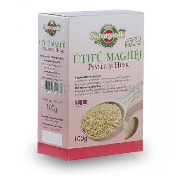Naturganik útifű maghéj (Psyllium Husk) 100 g