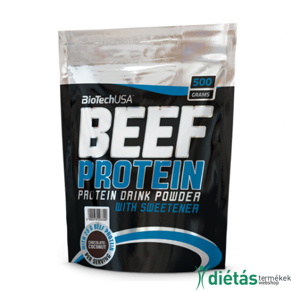 Biotech USA Beef Power marhafehérje por (Vanília-fahéj) 500 g