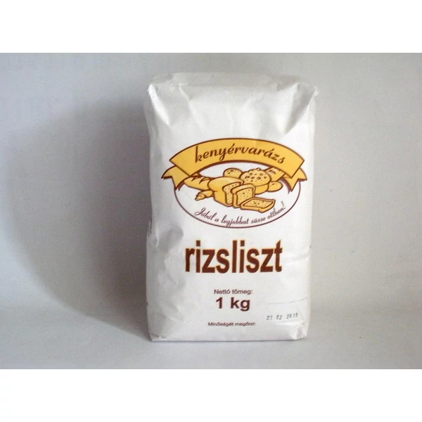 Kenyérvarázs rizsliszt gluténmentes 1 kg