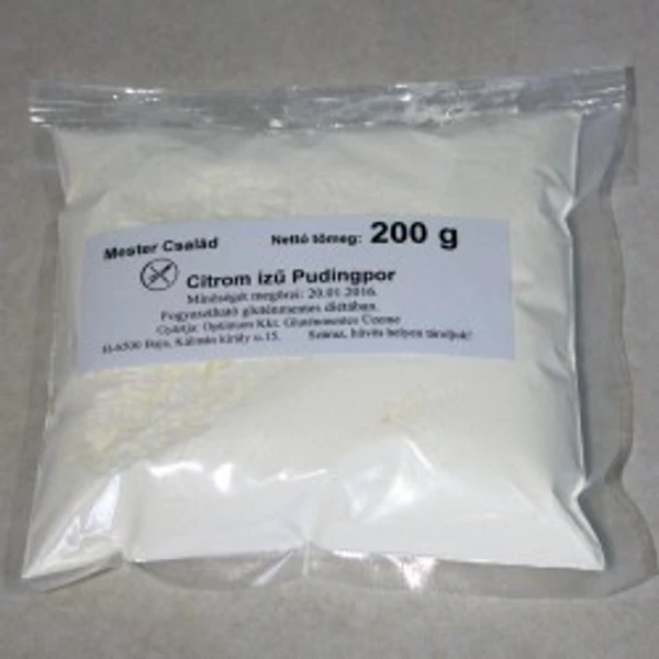 Mester pudingpor citrom ízű 200 g
